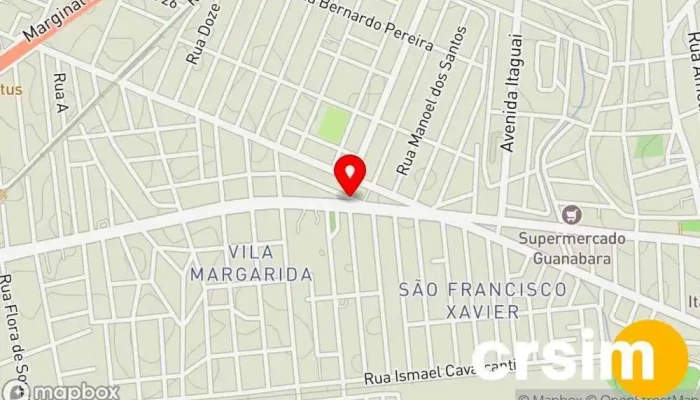 mapa de MUNDO DO AXÉ Loja de materiais para igrejas, Fazenda de aves em Itaguaí