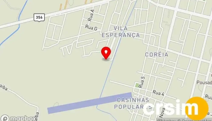 mapa de Nega Modas Loja de Roupa em São João da Barra