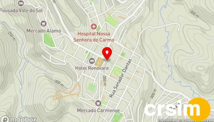 mapa de New Prata 925 Butique em Carmo