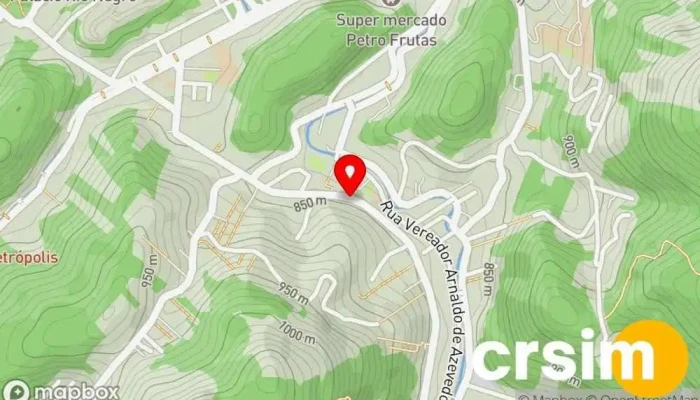 mapa de Ney Fek Loja de moda feminina em Petrópolis
