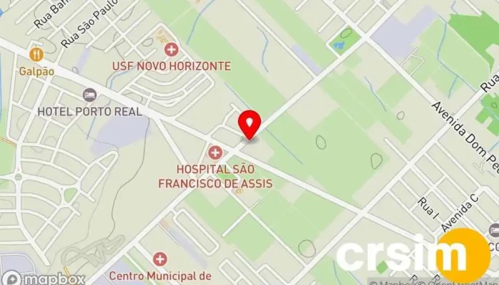mapa de Nitro Sound Som Automotivo Loja de eletrônicos em Porto Real