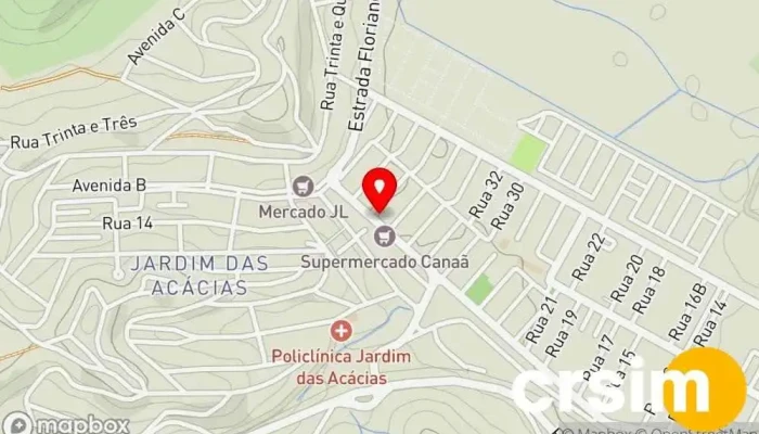 mapa de Norma Modas Loja de Roupa em Porto Real