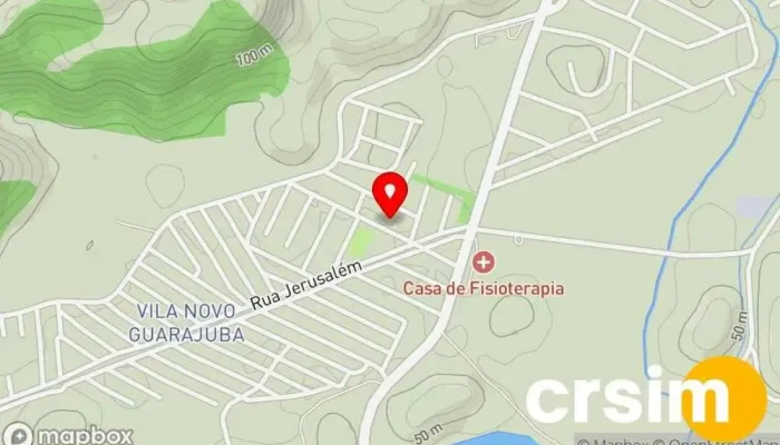 mapa de Nosso cantinho Loja de Roupa em Paracambi
