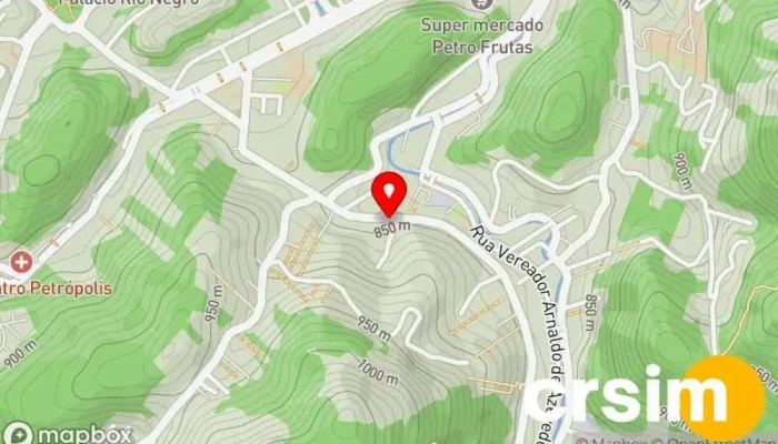 mapa de Oficina 16 Loja de moda feminina em Petrópolis