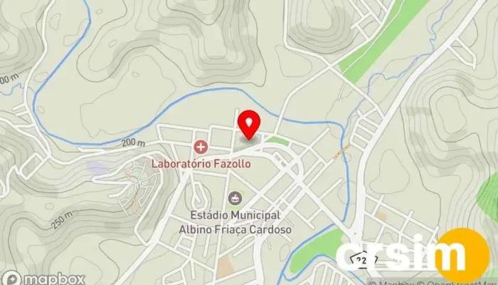 mapa de Ônix Ótica e Joalheria Joalheiro em Porciúncula
