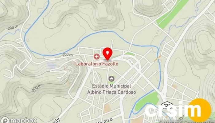 mapa de PADARIA BETEL PORCIUNCULA Padaria em Porciúncula