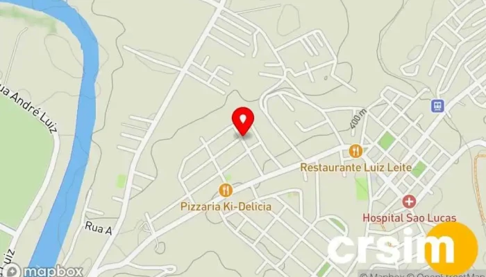 mapa de PADARIA BIG PÃO Padaria em Quatis