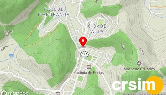 mapa de Padaria Bom Saabor Padaria em Santa Maria Madalena