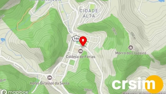 mapa de Padaria do Mineiro Padaria em Santa Maria Madalena