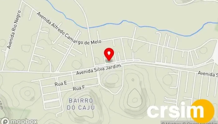 mapa de Padaria e Mercearia Maravilha da Brasil Padaria em Silva Jardim