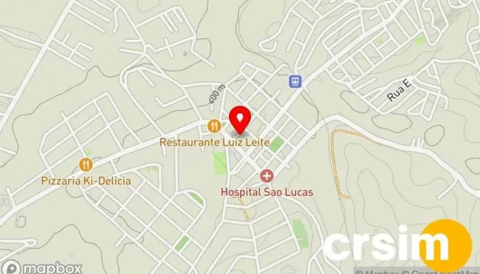 mapa de PADARIA FORNO DE OURO Padaria em Quatis