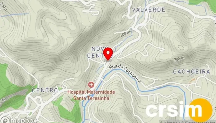 mapa de Padaria Mais Sabor Padaria em São José do Vale do Rio Preto