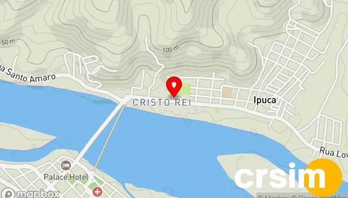 mapa de Padaria Pão Ungido Padaria em São Fidélis