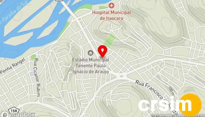 mapa de Papelaria Amaral - Itaocara Papelaria em Itaocara