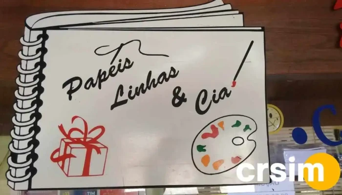 Papelaria Papeis Linhas Cia Papel - Rio Das Flores