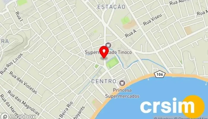 mapa de Paradise Suplementos Loja de vitaminas e suplementos em Iguaba Grande