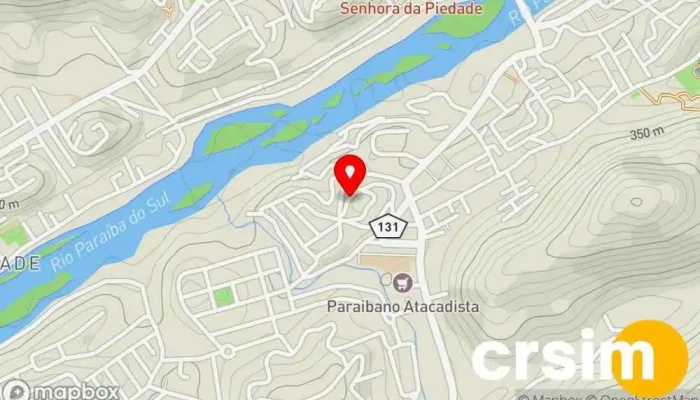 mapa de Paraíba do Sul RJ Salão de Beleza em Paraíba do Sul