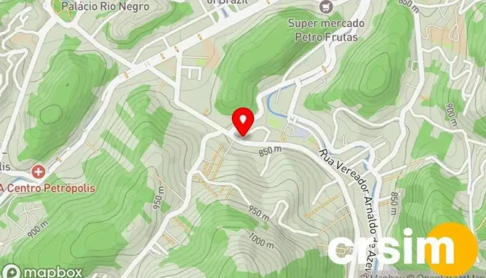 mapa de Pássaro Livre Loja de moda feminina, Loja de Roupa em Petrópolis