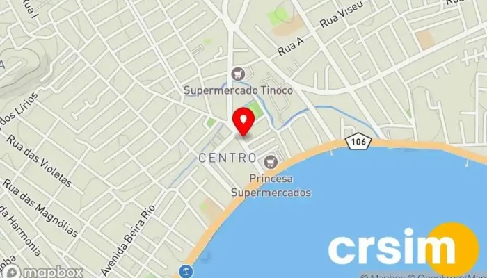 mapa de Paula Ramos Loja de Roupa em Iguaba Grande