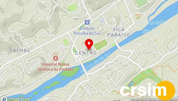 mapa de Pé modas Loja em Paraíba do Sul