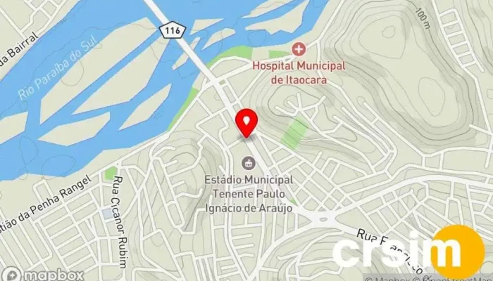 mapa de Peçanha Calçados | Em frente à Enel Loja de calçado em Itaocara