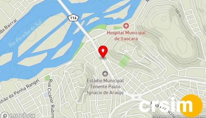 mapa de PECHINCHA PRESENTES Loja de Presentes, Loja de variedades em Itaocara