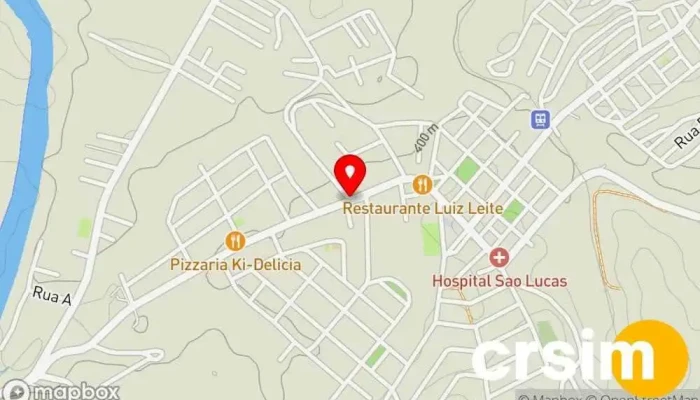 mapa de Pedro Monteiro Supermercado em Quatis