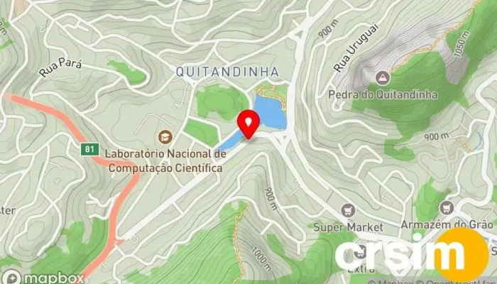 mapa de Petrópolis Loja de Roupa em Petrópolis