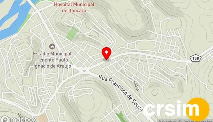 mapa de Ph Moda Loja de Roupa em Itaocara