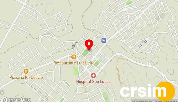 mapa de Philippe Calçados Loja de calçado em Quatis