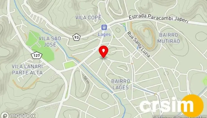 mapa de Pimenta Rosa Moda E Assessórios Loja de Roupa em Paracambi
