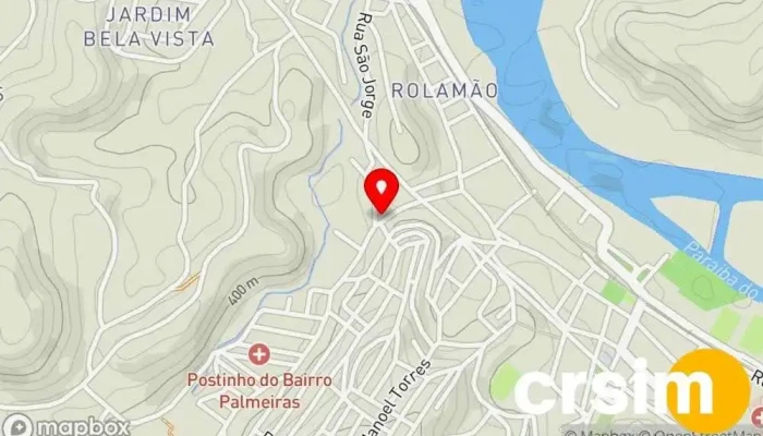 mapa de Pinheiral Supermercado em Pinheiral