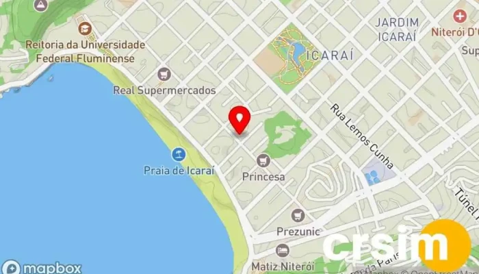 mapa de Piticas Icaraí - Niterói Loja de artigos colecionáveis, Loja de Roupa em Niterói