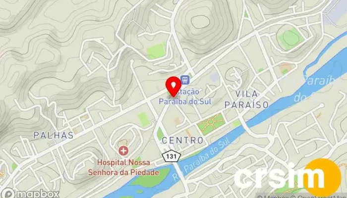 mapa de + Plus Loja de moda feminina em Paraíba do Sul