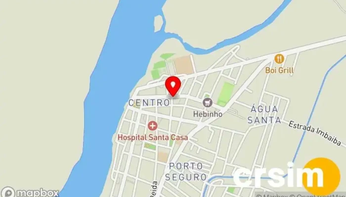 mapa de Ponto Modas Loja de Roupa em São João da Barra