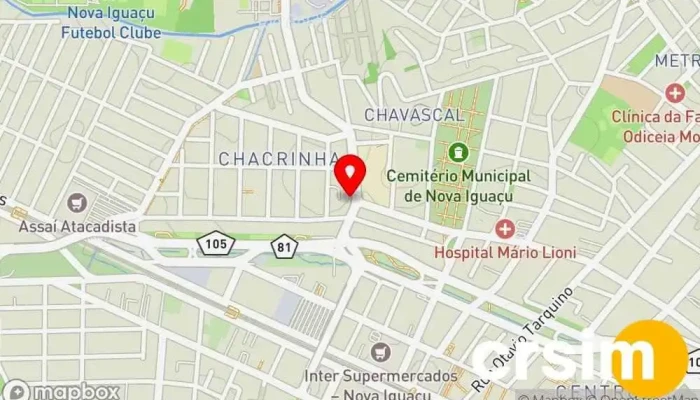 mapa de POP Shopping - Nova Iguaçu Loja de Informática, Loja de moda masculina, Cabeleireiro, Loja de moda feminina em Nova Iguaçu