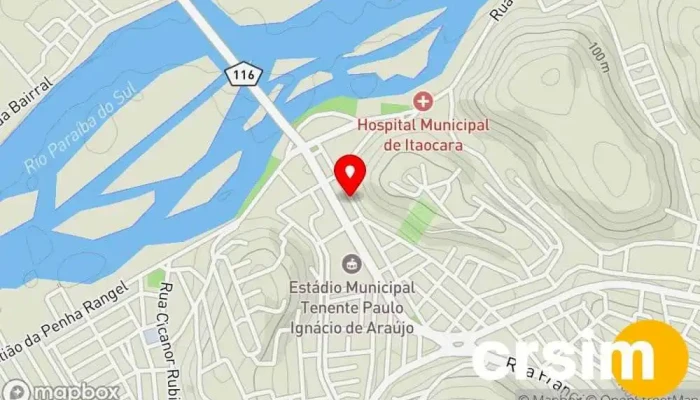 mapa de Portal Calçados Loja de calçado, Loja de moda masculina, Loja de artigos esportivos, Loja de roupas esportivas, Loja de moda feminina em Itaocara