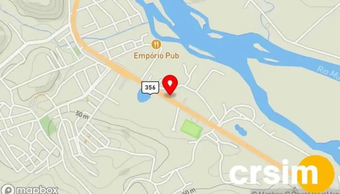 mapa de Pousada Boa vista Restaurante em Italva
