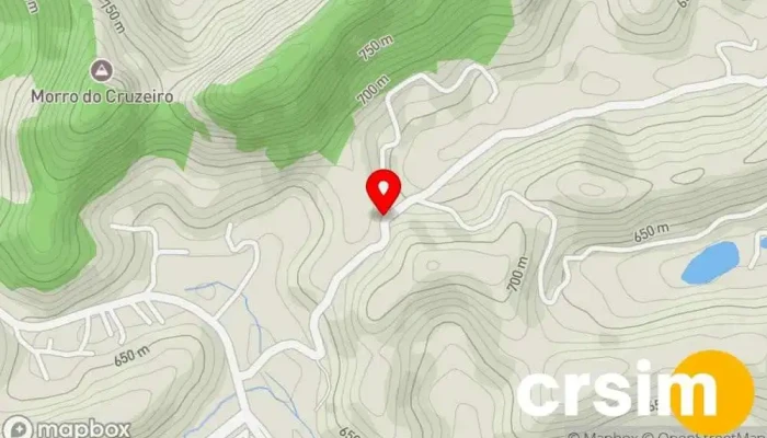 mapa de Pousada Verbicaro Pousada em Santa Maria Madalena