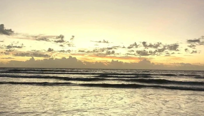 Praia De Guaxindiba -  Por Do Sol - São Francisco De Itabapoana