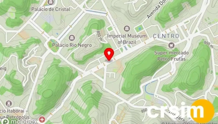 mapa de Precinho Camarada Loja de artigos para cama, mesa e banho, Loja de roupas de cama, Loja de tapetes, Loja de roupas de banho, Loja de cortinas e persianas em Petrópolis