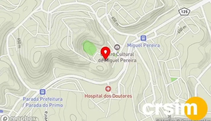 mapa de Prefeitura Municipal de Miguel Pereira Prefeitura em Miguel Pereira