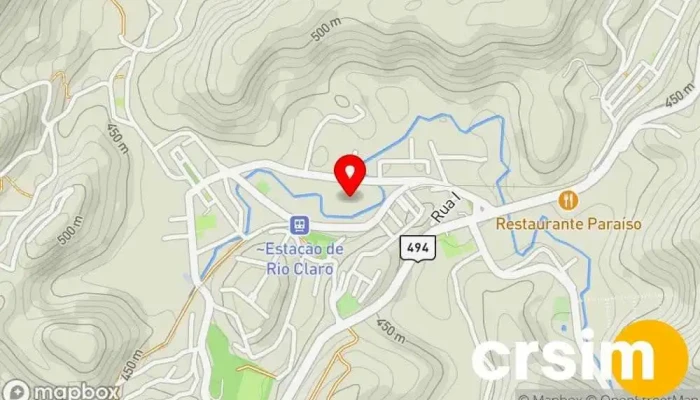 mapa de Prefeitura Municipal de Rio Claro Prefeitura em Rio Claro
