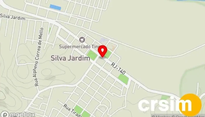 mapa de Prefeitura Municipal de Silva Jardim Prefeitura em Silva Jardim