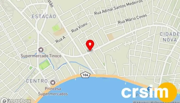 mapa de Presentear Iguaba Grande Loja de presentes em Iguaba Grande