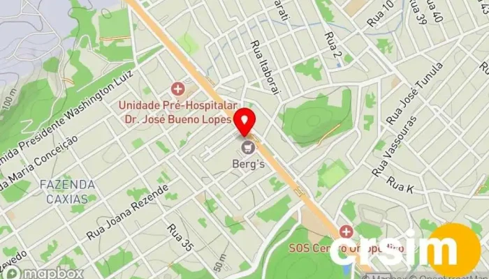 mapa de Quebra Vento - Seropédica Loja de Roupa em Seropédica