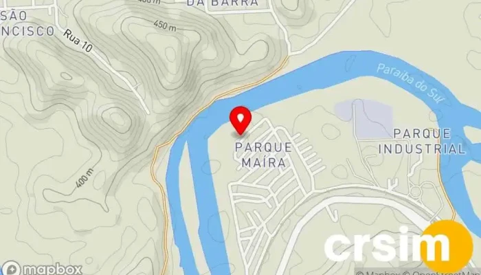 mapa de R. Beira Rio, 2-234 - Parque Maíra, Pinheiral - RJ, 27197-000, Brasil Ponto de ônibus em Pinheiral