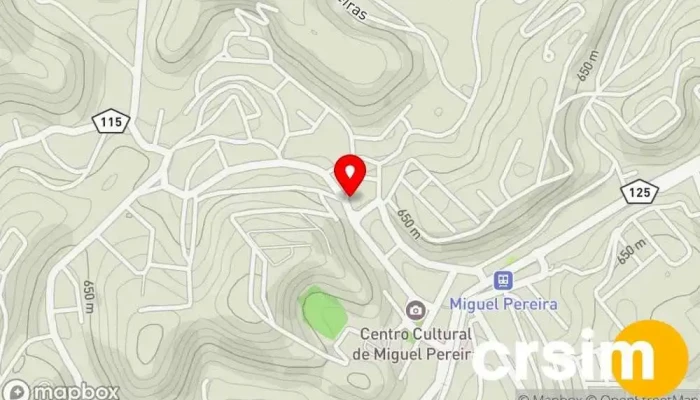 mapa de Rações Quinzinho Loja de ração em Miguel Pereira