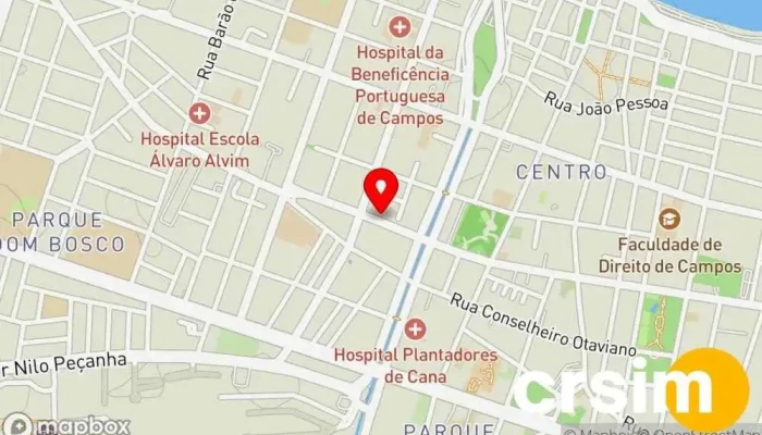 mapa de Radcal Dellas Loja de moda feminina em Campos dos Goytacazes