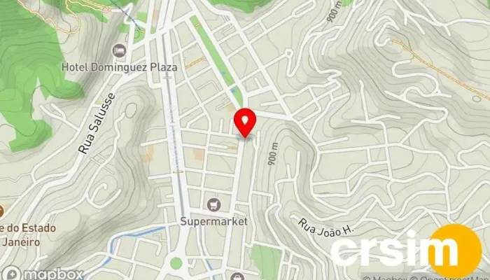 mapa de Rawi Fashion Multimarcas Loja de Roupa em Nova Friburgo